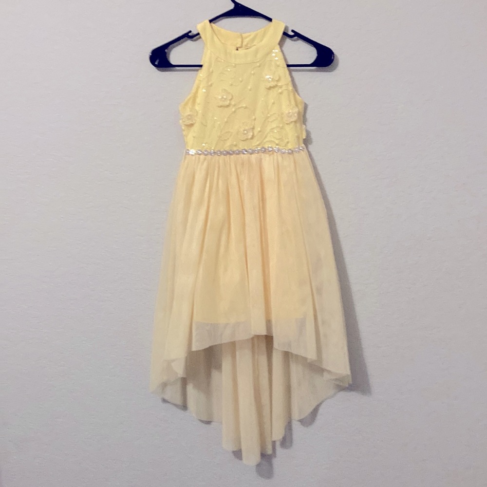 Sequin Hearts girls formal dress size 7